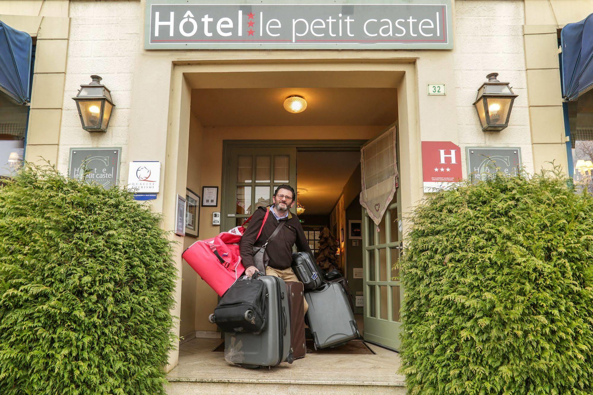 Hotel-Spa-Piscine Le Petit Castel Beuzeville-Honfleur エクステリア 写真