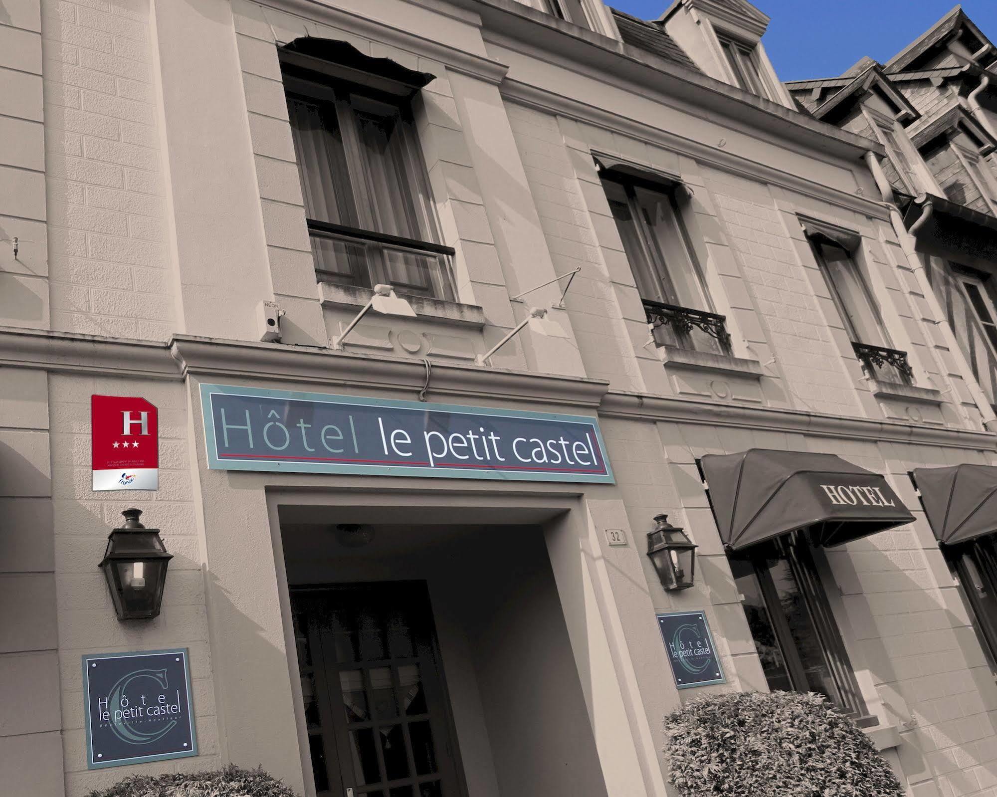 Hotel-Spa-Piscine Le Petit Castel Beuzeville-Honfleur エクステリア 写真